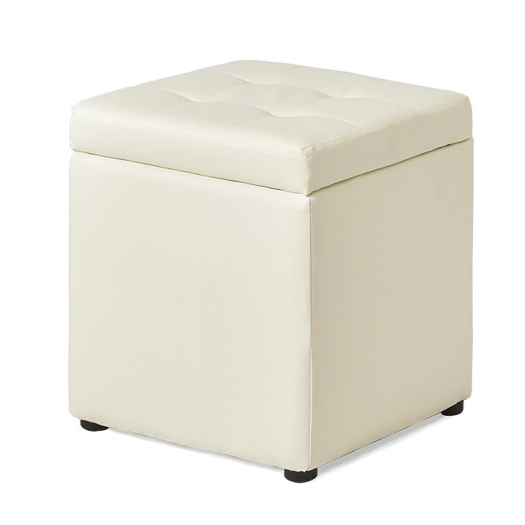 Tabouret de canapé et petit repose-pieds ottoman multifonction pour petit espace