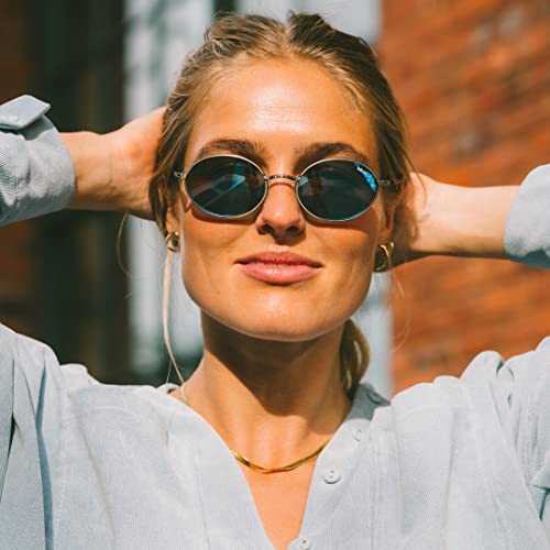 Revo Sunglasses Python I: Polarized Crystal Glass Lens Filters UV, Metal Round Frame4