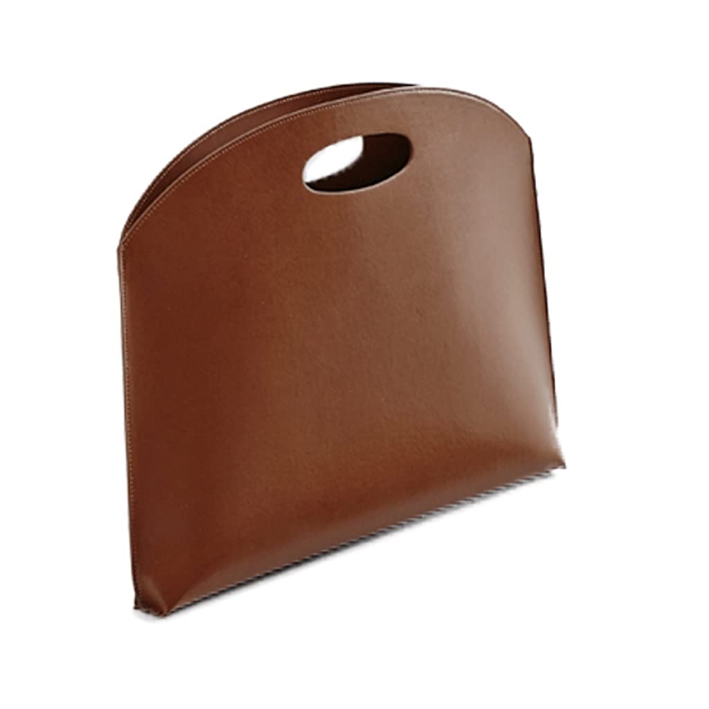 Torba do dokumentów Pakiet Solid Color może pomieścić Passport A4 Magazyny i bardziej miękkie folder do składania Pu Folder do pliku materiału (Color : Black)