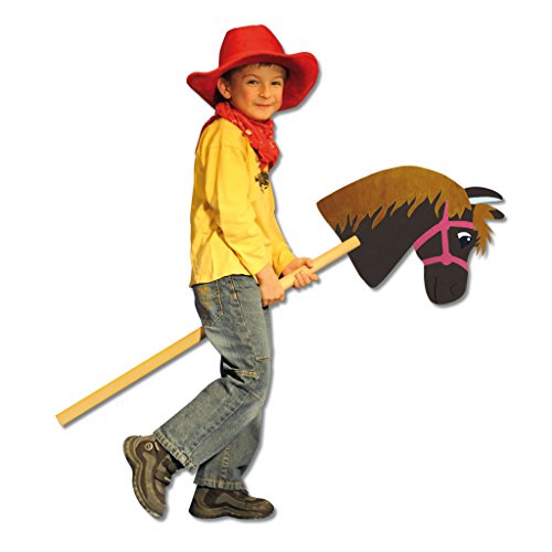 Wiemann Lehrmittel I Steckenpferd „Galopp“ zum Selbstgestalten, Hobby...