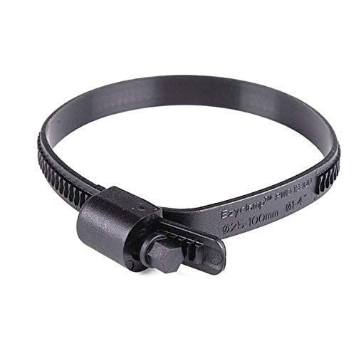 Plastic Worm Drive Hose Clamp,Hex Screw