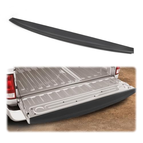 G-PLUS Tailgate Cap Moulding Trim Compatible with 2009-2018 Dodge Ram 1500 2500 3500 Tailgate Protector Cover Replace for 55372052AH (62.32 Length Short Bed)