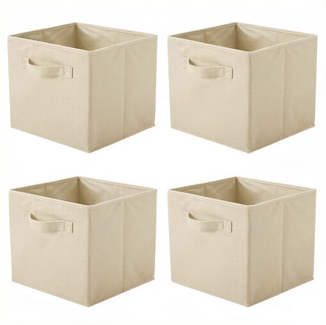 Bacs de rangement de 27,9 cm pliables pour organiser le placard et le bureau