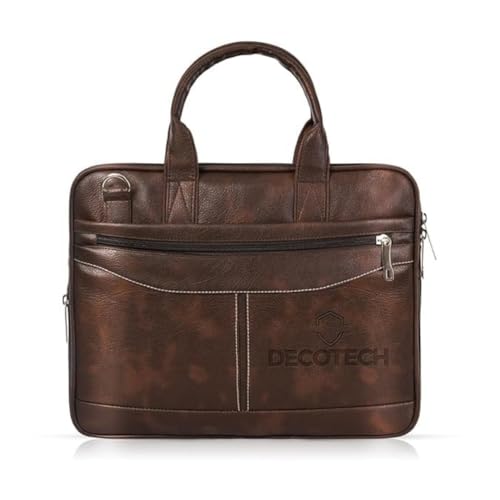 Leather Laptop Bags for Men Office Use – Stylish Office Bag for M...