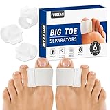 Big Toe Spacers,Hallux Valgus Corrector,Relieve Bunion Pain,Prevent Overlapping Toes, All-Day Comfort for Men & Women, Fits in Shoes.
