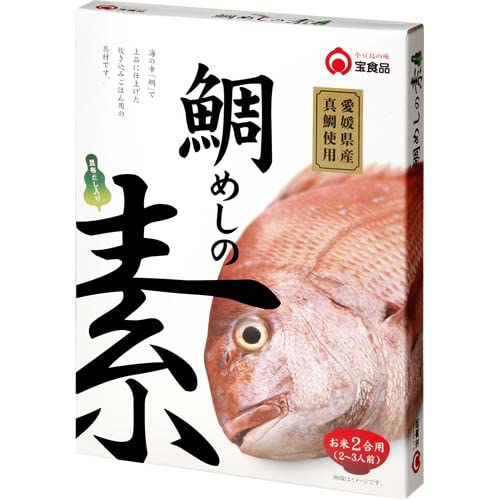 宝食品 炊き込みご飯の素 愛媛県産鯛めしの素