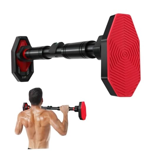 Adjustable No-Drill Doorway Pull-Up Bar