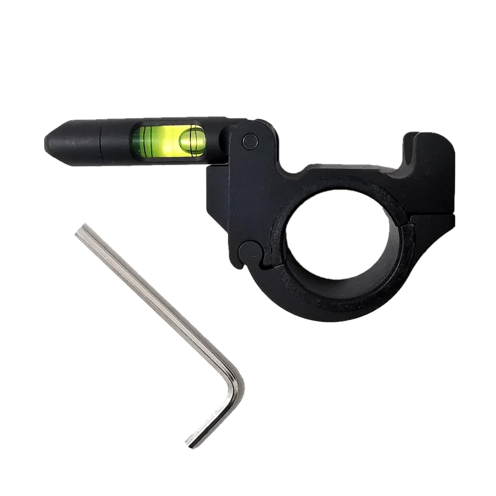 Livello ottico a bolle per anelli con fucile da 25,4 / 30 mm