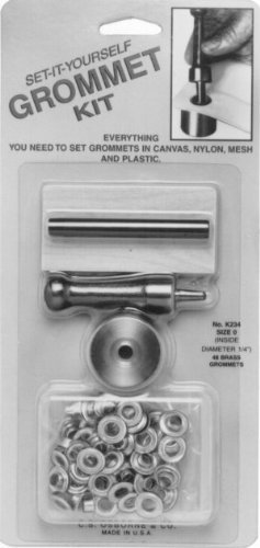 C.S. OSBORNE-K-234-4-13328 SET-IT-YOURSELF GROMMET KIT SIZE 4