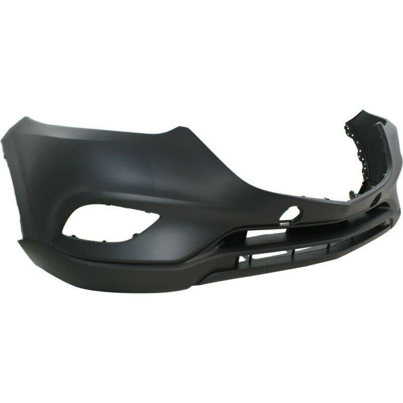 Image of FitParts Compatible with Mazda CX-9 2013-2015 Front Bumper Cover | Primed, With Fog Light Holes, Without Parking Sensor Holes, Ready to Paint, OEM TK2150031DBB, MA1000237