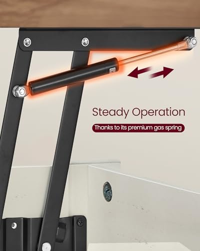 VASAGLE 3-in-1 Lift Top Table