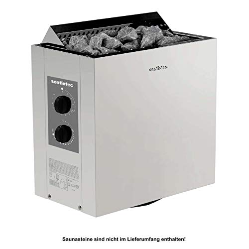 Sentiotec Saunaofen Viking - 4.5 kW, Steuereinheit: Eingebaut