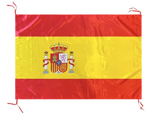 Durabol Spanien Flagge mit vier Bändern zum Aufhängen 90 x 135 cm