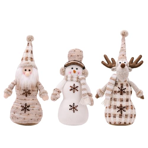 Figurine de Noël double pont Père Noël pour décoration maison - 2
