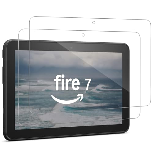GOZOPO Screen Protector for 7 Kids Tablet 7 inch (2022 release) Tempered Glass Film 2 Pack