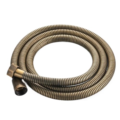 Manguera de ducha flexible de repuesto multicolor de latón con rosca universal 1.5m 2