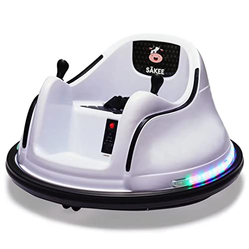 LOUJSB Electric Ride On Bumper Car for Toddlers Kids Baby Bumper Toy