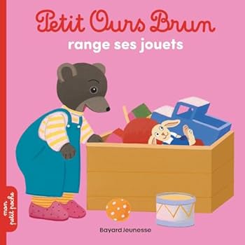 Paperback Petit Ours Brun range ses jouets - Dès 2 ans [French] Book