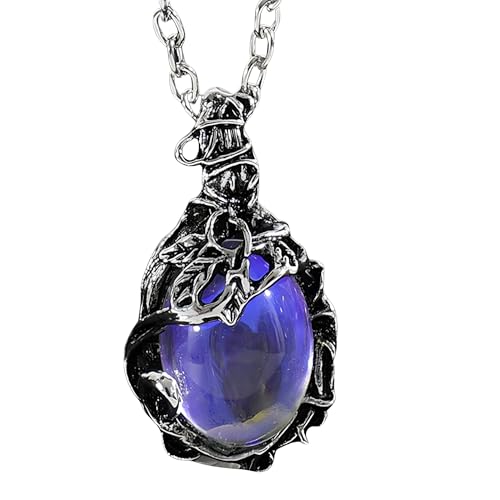 Collier pierre de lune femme : le cadeau bohème idéal avec pendentif rétro