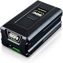 80V 5.0Ah Li-ion Replacement for Greenworks Battery 80V Max GBA80200 GBA80250 GBA80400 GBA80500 Compatible with Greenworks 80V Battery Cordless Power Tools GCH8040 GST80320 ED80L00 BL80L00