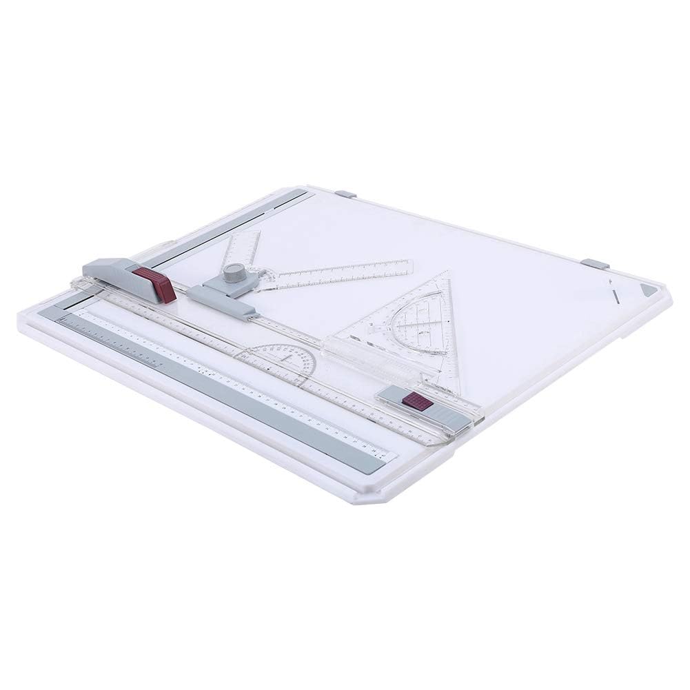 Tavolo da disegno A3 con movimenti paralleli e righelli angolo regolabile, azione STOP/GO per lavoro d'ufficio professionale