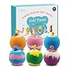 Aofmee 6st Badbommen, Badbommen kind, Badbommen Kinderen Gift Set, Badbommen Geschenken Set, Badballen Vrouwen Gift Set…