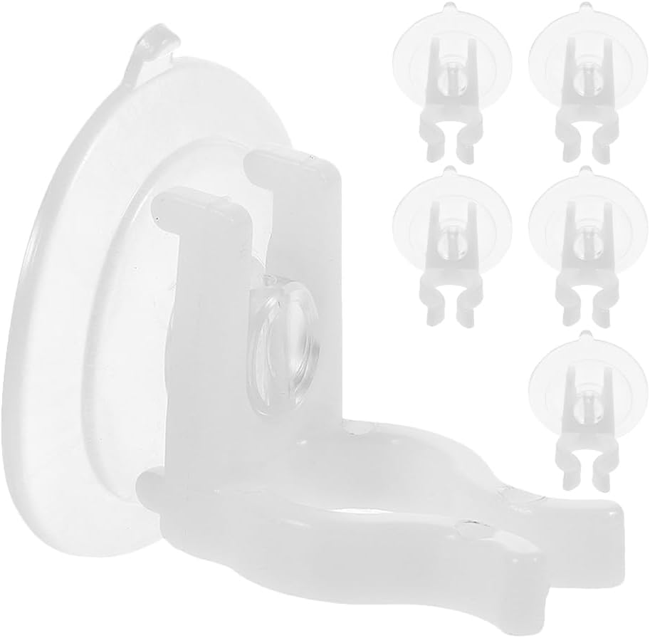 Led Tealight Candles Suction Cup Holders 6 Pack Window Suction Cups for Candles Easy Installment for Christmas Celebration