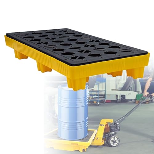 Plateforme de rétention industrielle modulaire haute résistance