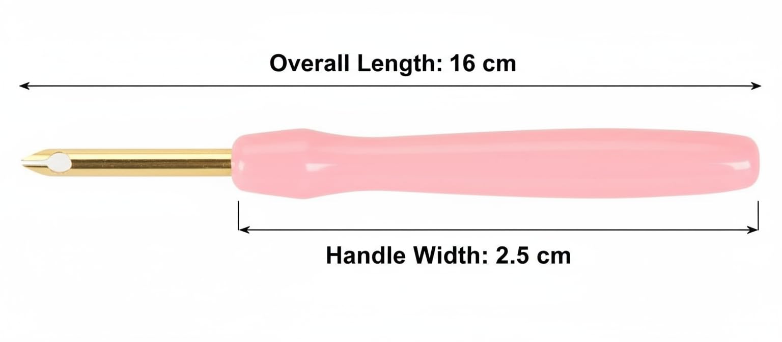 Gemsy Punch Needle Embroidery Pen Set, DIY Craft Tool with Threader, Beginner-Friendly Sewing Kit, Multicolor 4