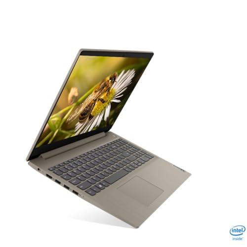 Image of Lenovo IdeaPad 3 15.6 inch FHD Anti-Glare Laptop, Intel Core i3-1115G4 up to 4.1GHz, 8GB DDR4, 512GB SSD, Webcam, HDMI, Bluetooth, Fingerprint Reader, Windows 10 Home S, TWE Mouse Pad, Almond
