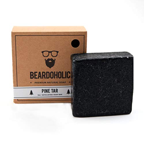 Beardoholic beard soap - handmade 100% natural exfoliat…