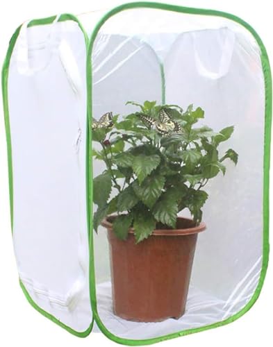 Cutdred 昆虫飼育箱 昆虫ケース 蝶 メッシュ 昆虫観察 透明 折りたたみ式 飼育ケース 通気性 ネット 繁殖 虫かご 昆虫 バタフライケージ 昆虫飼育箱 標本 採集 爬虫類 蝶/トンボ/シルクワーム生息地 (M 40*40*60cm)