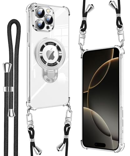Amazon.co.jp: Denaisii iPhone 16 pro max ケース クリア ショルダー