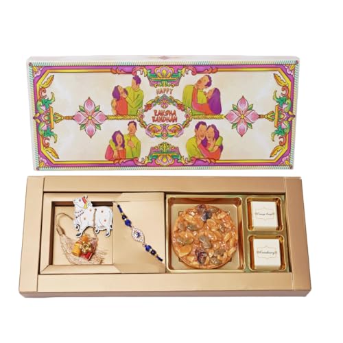 Image of Velvet Fine Chocolates Rakhi Joyous Box, Assorted, Pack of 1