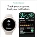 Soundbrenner Core 2, Music Practice Companion for All Musicians with Vibrating Metronome, Practice Tracker, Chromatic Tuner, Decibel Meter and Smart Watch, Best in Show at NAMM (Ivory white)