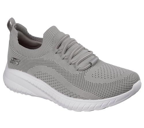 Skechers Squad Chaos Sr, Zapatos de Servicio médico Mujer, Taupe Textile, 40 EU