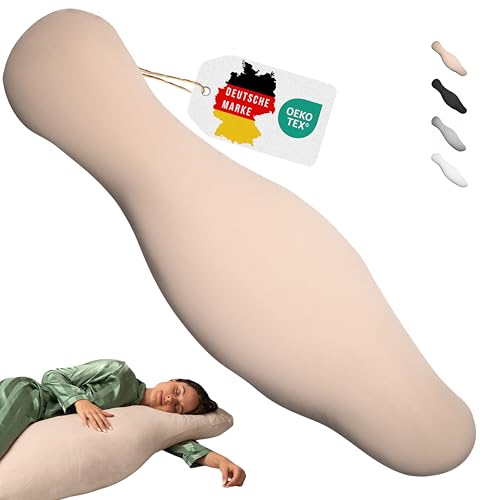 Opanoli® ergonomisches Seitenschläferkissen - entlastet Schulter, Rücken...