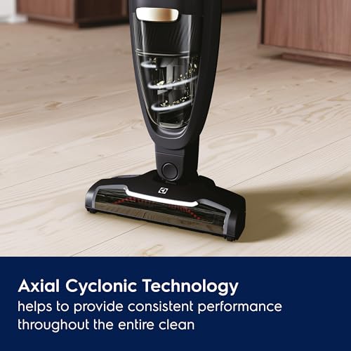 Image of Electrolux WellQ7 Cordless 2-in-1 Vacuum with High Suction Power and 5-Step Filtration System, 50-Minute Run Time, 2 Power Modes, Granite Gray