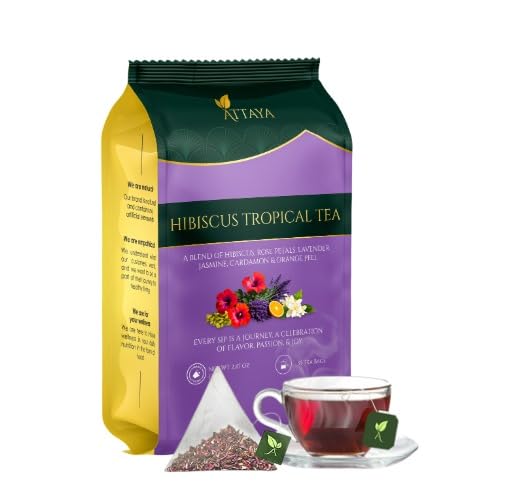 Miniatura 4 de Hibiscus Flowers 16oz + Hibiscus Tropical Herbal 100 bolsas de té