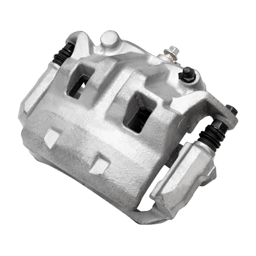 Image of Detroit Axle - Front Right Brake Caliper for Nissan Pathfinder Frontier Xterra Suzuki Equator Disc Brake Caliper with Bracket Replacement Brake Caliper Assembly