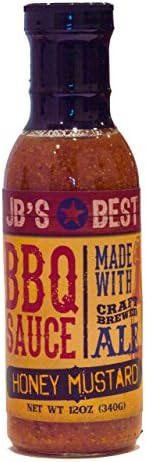 Jbs Best, Barbeque Sauce Honey Mustard, 14 Ounce