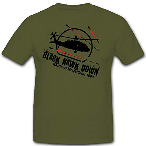 T-Shirt Black Hawk Down Battle of Mogadishu 1993 Copytec 8720