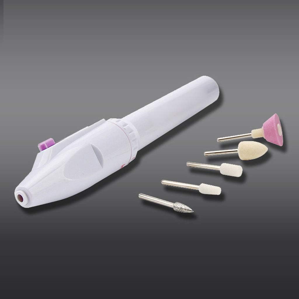 Rotary Tool 1 Pen+5 Sanding Heads Pen Sander For Carving Sanding Grinding Polishing Drilling Project