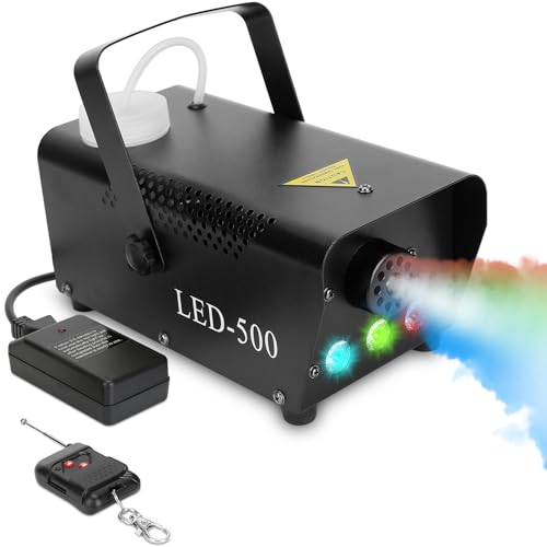 Máquina de humo automática 400W con control remoto inalámbrico