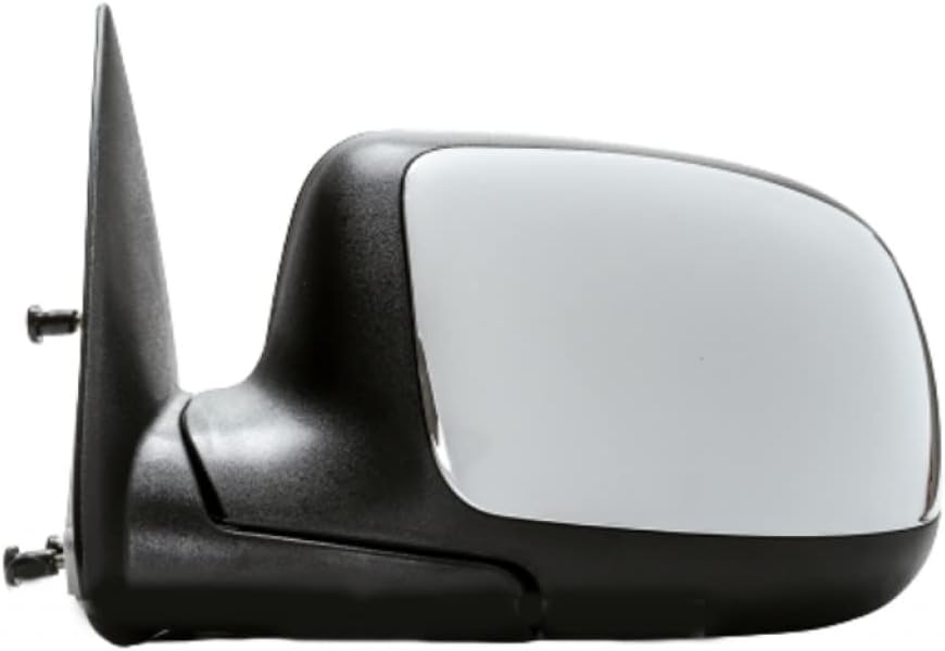 For Chevy Silverado 1500/2500 Door Mirror 1999-2007 Driver Side | Manual Folding | Chrome | Replacement For GM1320208 | 25876714