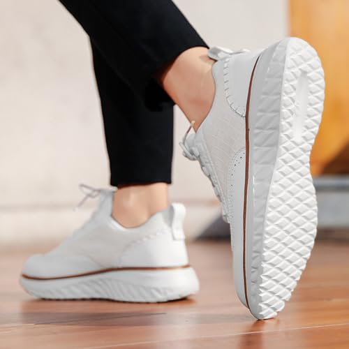 Oxford Ridge Leather Sneakers for Men – The Perfect Blend of Comfort, Classic Design, Style & Durability2