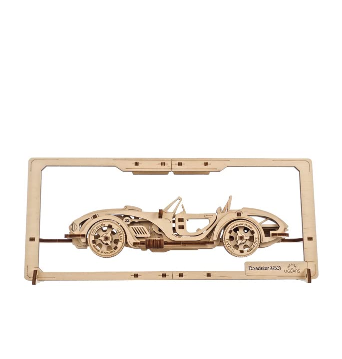 Amazon.com: UGEARS Roadster Models Kits to Build - Innovative 2.5D