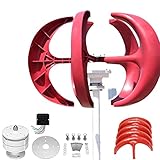 XFY Generador De Turbina Eólica, Aerogenerador De 5 Palas, Sistema De Control Electromagnético, Molino De Viento De Alta Eficiencia