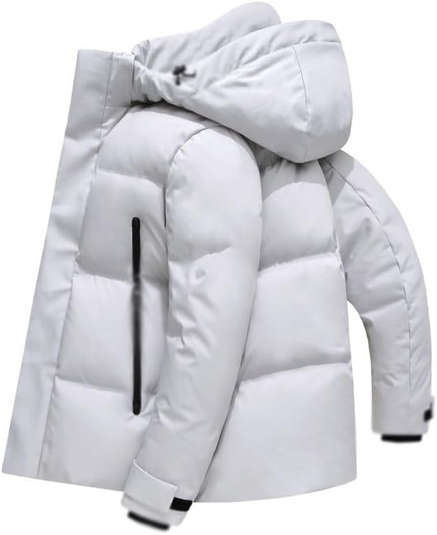 VIDI Down Jacket Men's White Duck Warm Middle-aged Winter Clothing