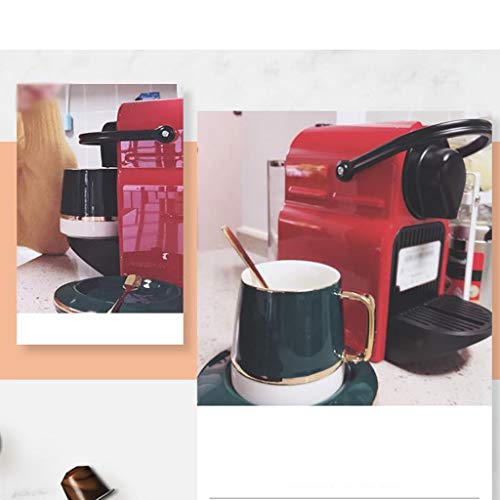 xuejuanshop Kapsel-Kaffeemaschine Kleines Office Home Automatische Kaffeemaschine Kaffeemaschine mit Reinigungsfunktion… – Bild 7